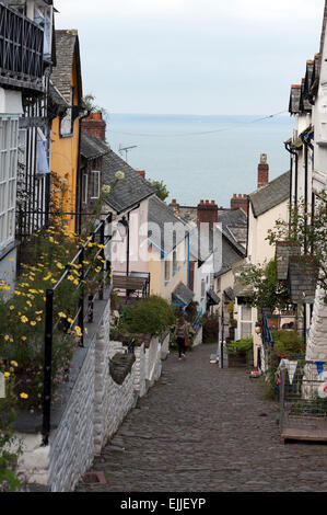 Clovelly Village North Devon England UK Europe Stock Photo