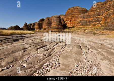 Piccaninny Creek, Bungle Bungles, Purnululu National Park, The Kimberley, Western Australia Stock Photo