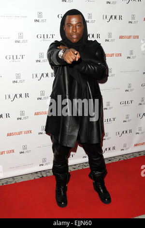Lenny Kravitz and Dujour Magazine Celebrate His October Cover And New Album Release Featuring: Won-G Where: Manhattan, New York, United States When: 23 Sep 2014 Stock Photo