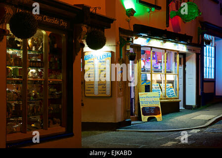 Appledore Fish & Chip shop Stock Photo - Alamy