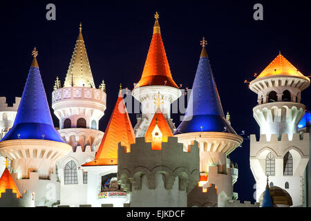 Hotel Excalibur, Las Vegas, Nevada, USA Stock Photo - Alamy