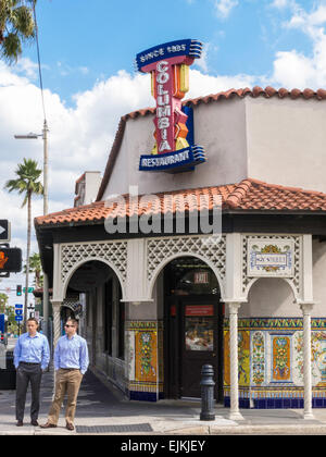 Columbia Restaurant in Ybor City, Tampa, Florida Stock Photo