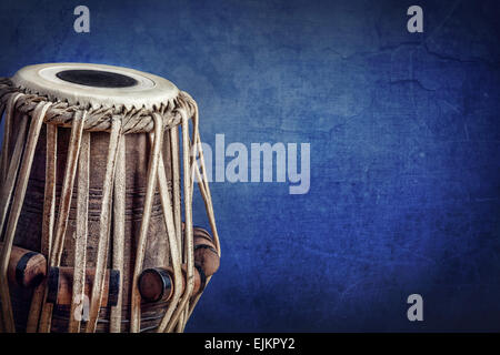 Tabla drum Indian classical music instrument close up