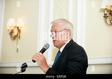 Richard Ingrams at The Oldie Literary Lunch 18/09/2012 Stock Photo