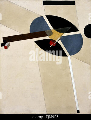 Proun G 7, 1923 El Lissitzky 1890-1941 Russian Russia Stock Photo