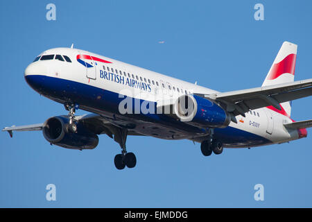 British Airways Airbus A320 Aircraft Stock Photo