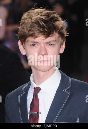 London, UK. 29th Mar, 2015. Thomas Brodie -Sangster arrives for the Jameson Empire Awards 2015 at Grosvenor House Hotel. Credit:  Ferdaus Shamim/ZUMA Wire/Alamy Live News Stock Photo