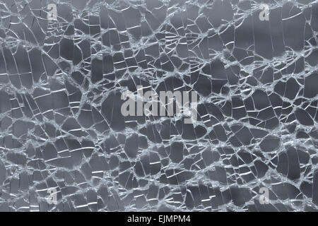 shattered glass Stock Photo