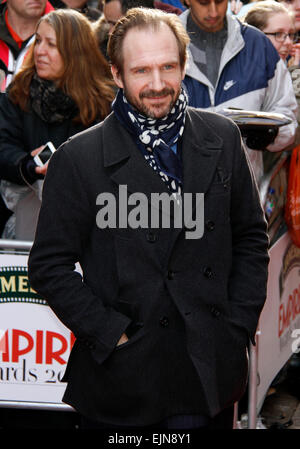 London, UK. 29th Mar, 2015. Ralph Fiennes, Jameson Empire Awards, Grosvenor House, London UK, 29 March 2015 Credit:  KEITH MAYHEW/Alamy Live News Stock Photo