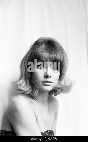 Jean Shrimpton, model, 28th March 1963. Stock Photo