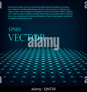 Virtual tecnology vector background. Eps 10. Stock Photo