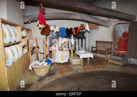 The World of Beatrix Potter attraction Mrs Tiggy-Winkle hedgehog Stock Photo