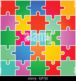 Jigsaw puzzle pieces Stock Vector Image & Art - Alamy