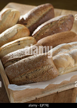 bakers loaves Stock Photo