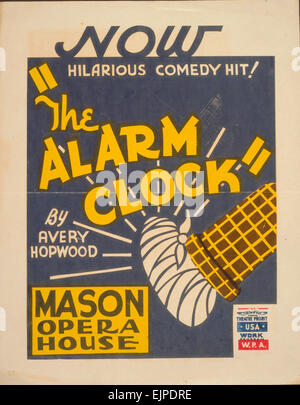 Theater posters by the Work Projects Administration (WPA) produced between 1936 and 1943.  (Library of Congress) Stock Photo