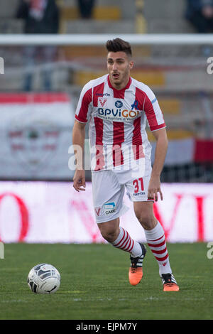 Vicenza, Italy. 28th Mar, 2015. Mario Sampirisi (Vicenza) Football/Soccer : Italian 'Serie B' match between Vicenza 1-2 Carpi FC at Stadio Romeo Menti in Vicenza, Italy . © Maurizio Borsari/AFLO/Alamy Live News Stock Photo