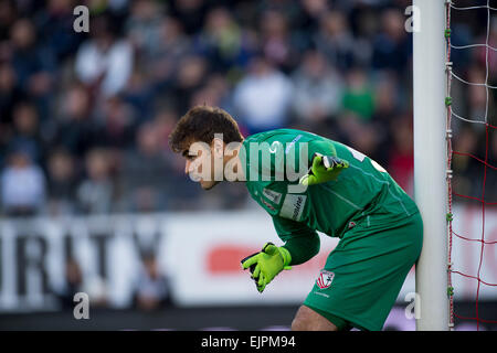 Vicenza, Italy. 28th Mar, 2015. Gabriel (Carpi) Football/Soccer : Italian 'Serie B' match between Vicenza 1-2 Carpi FC at Stadio Romeo Menti in Vicenza, Italy . © Maurizio Borsari/AFLO/Alamy Live News Stock Photo