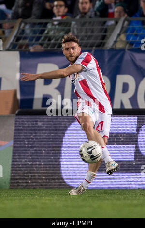 Vicenza, Italy. 28th Mar, 2015. Lorenzo Laverone (Vicenza) Football/Soccer : Italian 'Serie B' match between Vicenza 1-2 Carpi FC at Stadio Romeo Menti in Vicenza, Italy . © Maurizio Borsari/AFLO/Alamy Live News Stock Photo