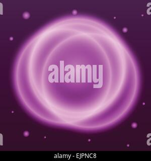 Abstract background with pink plasma circle effect, stock vector Stock Vector