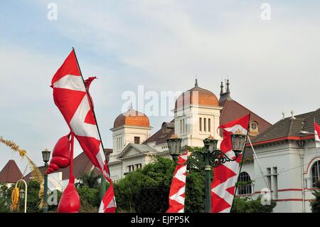 colonial building yogyakarta java indonesia Stock Photo - Alamy