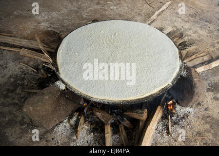Cassava bread, Suriname Stock Photo