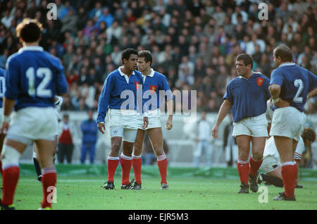 Rugby World Cup 1991. Parc des Princes, Paris France 10 v England 19.  19 October 1991 *** Local Caption *** WatScan - - 06/01/2010 Stock Photo