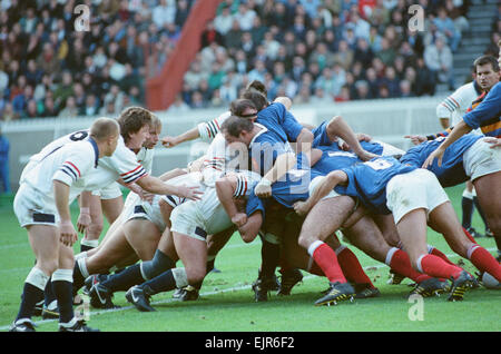 Rugby World Cup 1991. Parc des Princes, Paris France 10 v England 19.  19 October 1991 *** Local Caption *** WatScan - - 06/01/2010 Stock Photo