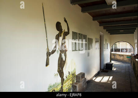 Fort Zeelandia, built in 1651, Paramaribo, Suriname Stock Photo