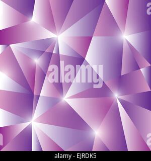 Geometric pattern with triangles background, stock vector Stock Vector