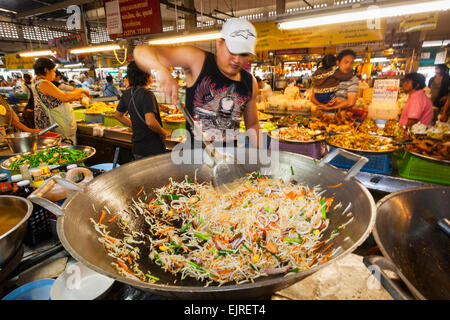 Food cooked in a giant wok pan at old town square in Prague Czech Republic  Europe Stock Photo - Alamy