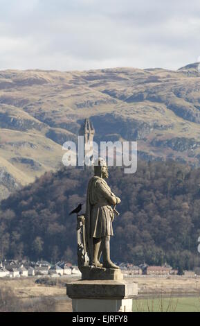 Robert the Bruce Statue & The National Wallace Monument, Stirling ...