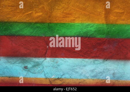 Rainbow background color with shades of bright enamel on transparent base. Stock Photo