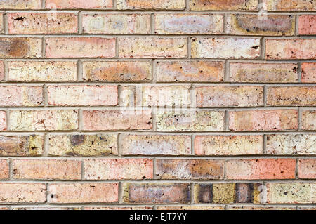 A reddish brick wall background Stock Photo