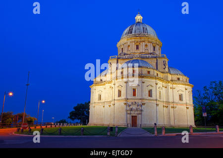 Todi, Santa Maria della Consolazione church,Umbria, Italy, Europe. Stock Photo