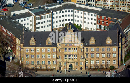 District court Oberhausen and prison, jail, correctional facility, Oberhausen, Ruhr district, North Rhine-Westphalia, Germany Stock Photo