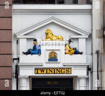 Twinings Museum and Shop. 216 The Strand, City of Westminster, London, England, United Kingdom, Europe. Stock Photo