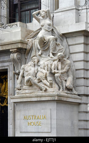 High Commission of Australia in London. Australia House, Strand, London, England, United Kingdom, Europe. Stock Photo