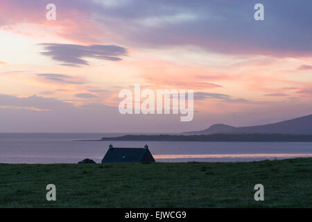 gruinard bay nature reserve sunrise dawn Stock Photo