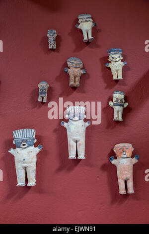 Peru, Machu Picchu.  Inca Dolls from Archaeological Excavations. Stock Photo