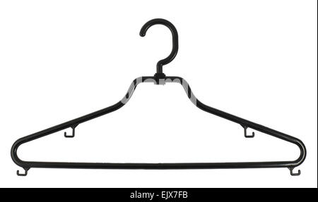 Clothes coat hanger isolated Stock Photo