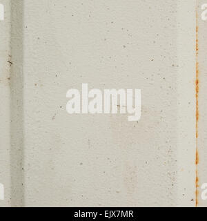 Painted white metal sheet Stock Photo
