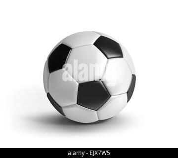 Soccer ball isolated on white background. 3d illustration Stock Photo ...