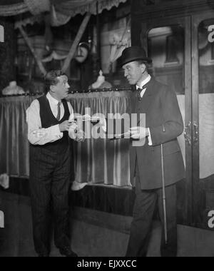 Scene from the theatre play Kipps. 6 March 1912. Stock Photo