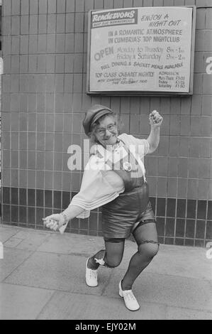 Dancing granny Jenny Gorman shows of her some of her moves. 6th May ...