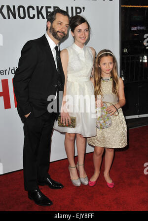 Judd Apatow Maude Apatow Iris Apatow Los Angeles premiere of 'This Is 40'  at Grauman's Chinese Theatre - Arrivals Los Angeles California - 13.12.12  Featuring: Judd Apatow,Maude Apatow,Iris Apatow Where: United States