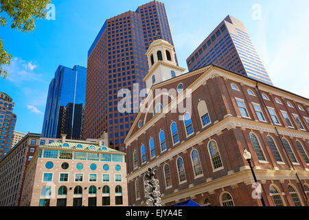 Boston Faneuil Hall marketplace in Massachusetts USA Stock Photo