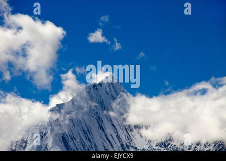 Meri Snow Mountain, Shangri La, Diqing Tibetan Autonomous Region, Yunnan, China Stock Photo