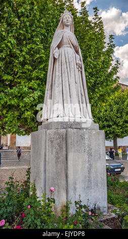 Portugal, Fatima - one of the centers of Christian pilgrimage due to the phenomenon of the Virgin Mary in 1917 . Stock Photo