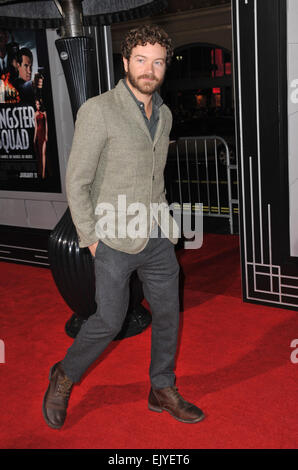 LOS ANGELES, CA - JANUARY 7, 2013: Danny Masterson at the world premiere of 'Gangster Squad' at Grauman's Chinese Theatre, Hollywood. Stock Photo