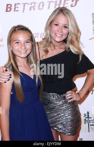 Betrothed' Wrap Party Featuring: Elizabeth Castillo,Mikayla Gibson Where: Sherman Oaks, California, United States When: 28 Sep 2014 Stock Photo